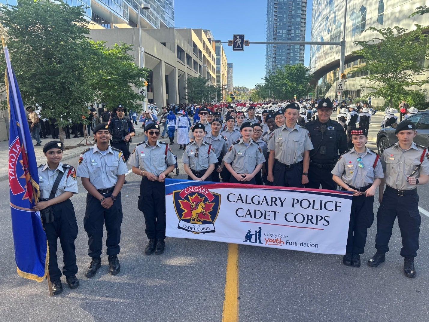 Parade Banner - Calgary Police Cadet Corps