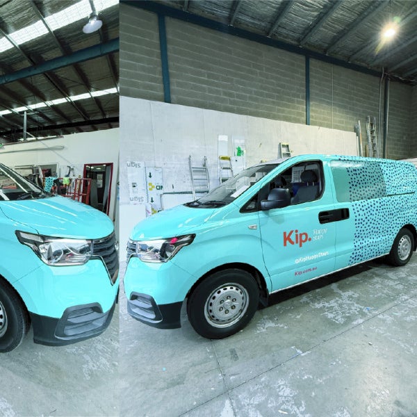 New Fleet Vehicle Wraps for Kip Happy Days
