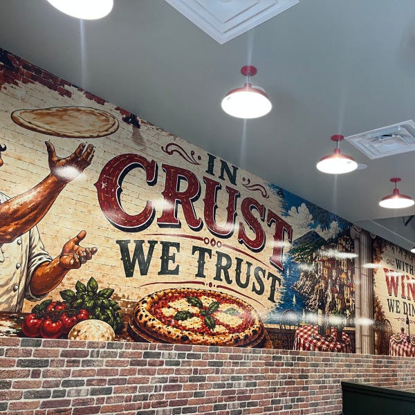 28 Songs_In Crust we Trust_Wall Mural