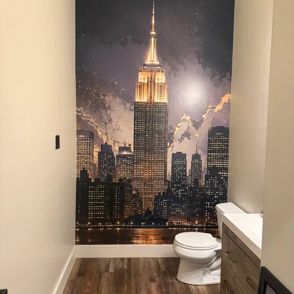 Wall Mural_Restroom_Boerne Texas