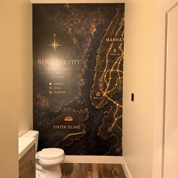 Wall Mural_Restroom 2_Boerne Texas