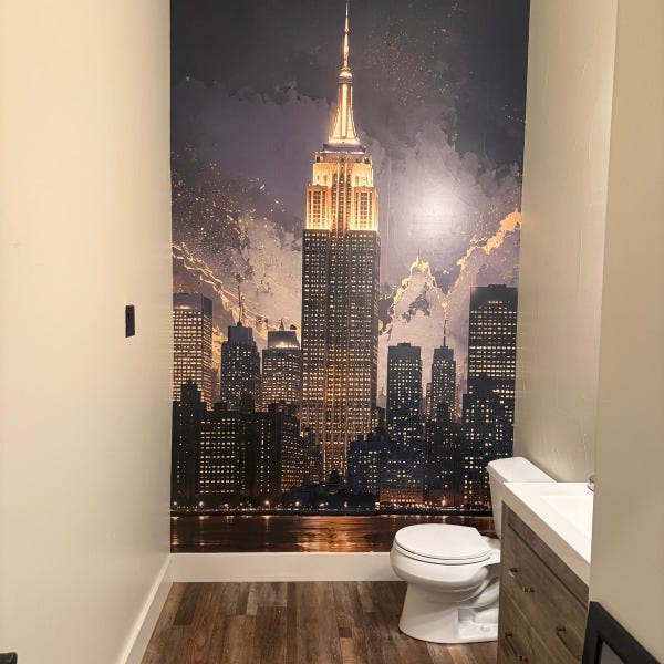 Wall Mural_Restroom_Boerne Texas