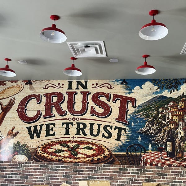 Carmellas Pizza Parlor_Wall Mural