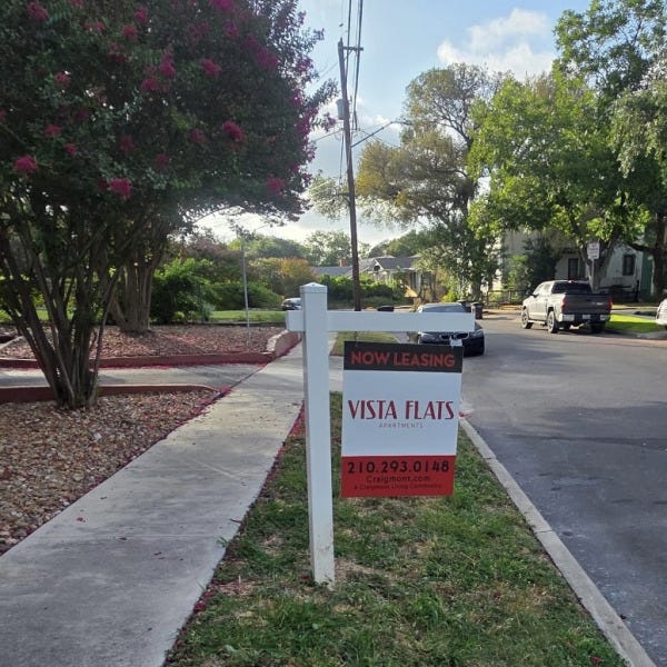 Craigmont_Now Leasing_Real Estate Sign with Post_Vista Flats.jpeg