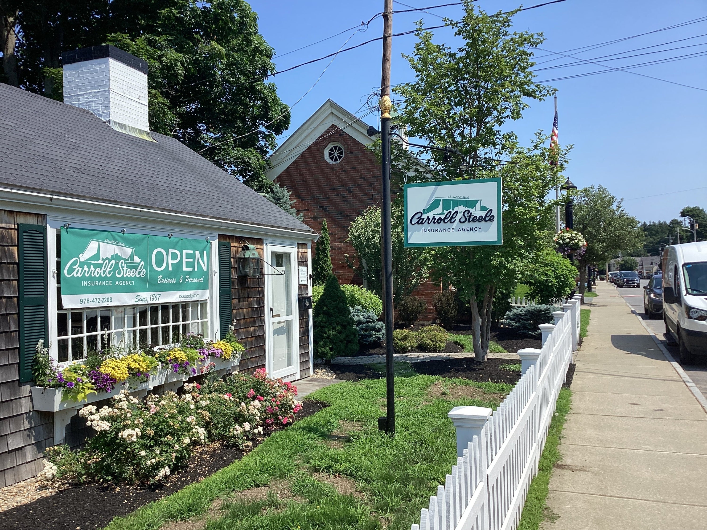 Carroll Steele Insurance Exterior Sign Project