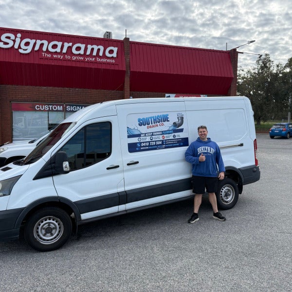 How Vehicle Magnets Helped Southside Drain Co Hit the Road in Style