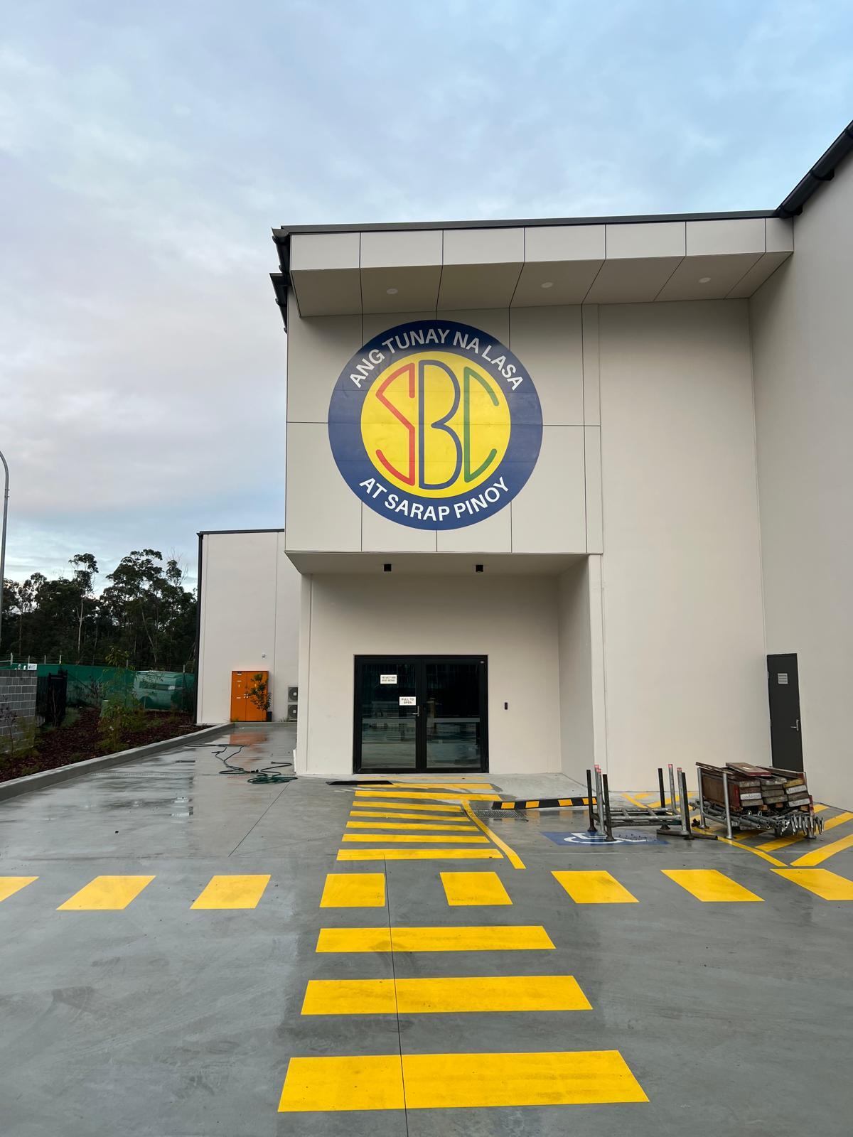 Large ACP Building Sign | SBC Foods | Signarama Windsor NSW