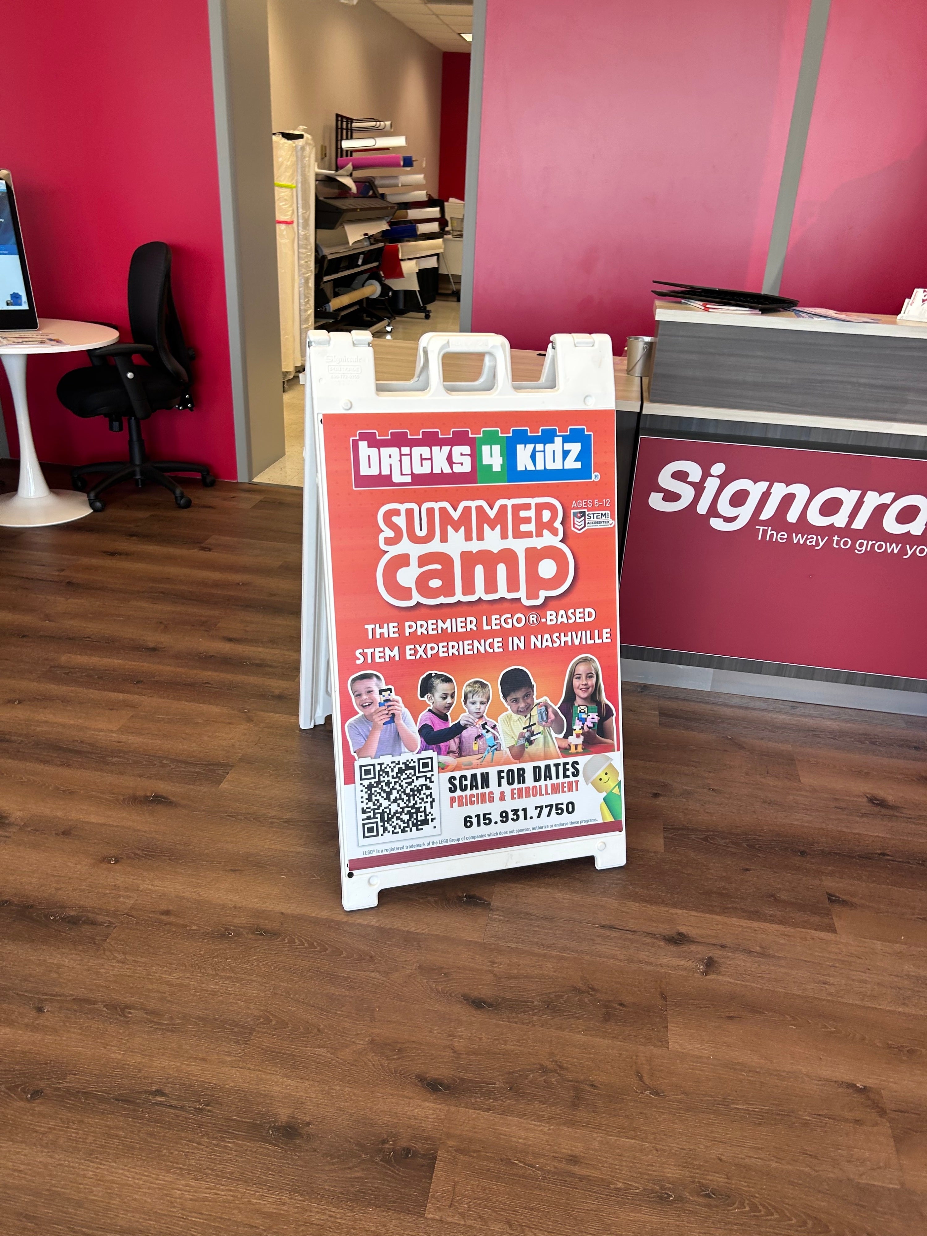 Custom A-Frame Signs Help Promote Events and Drive Foot Traffic