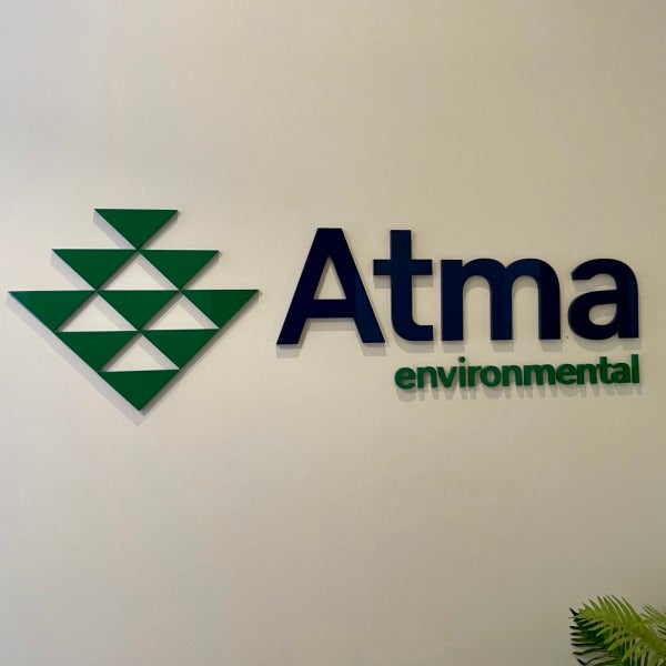 3D Lettering - Atma Environmental - Abbotsford VIC.