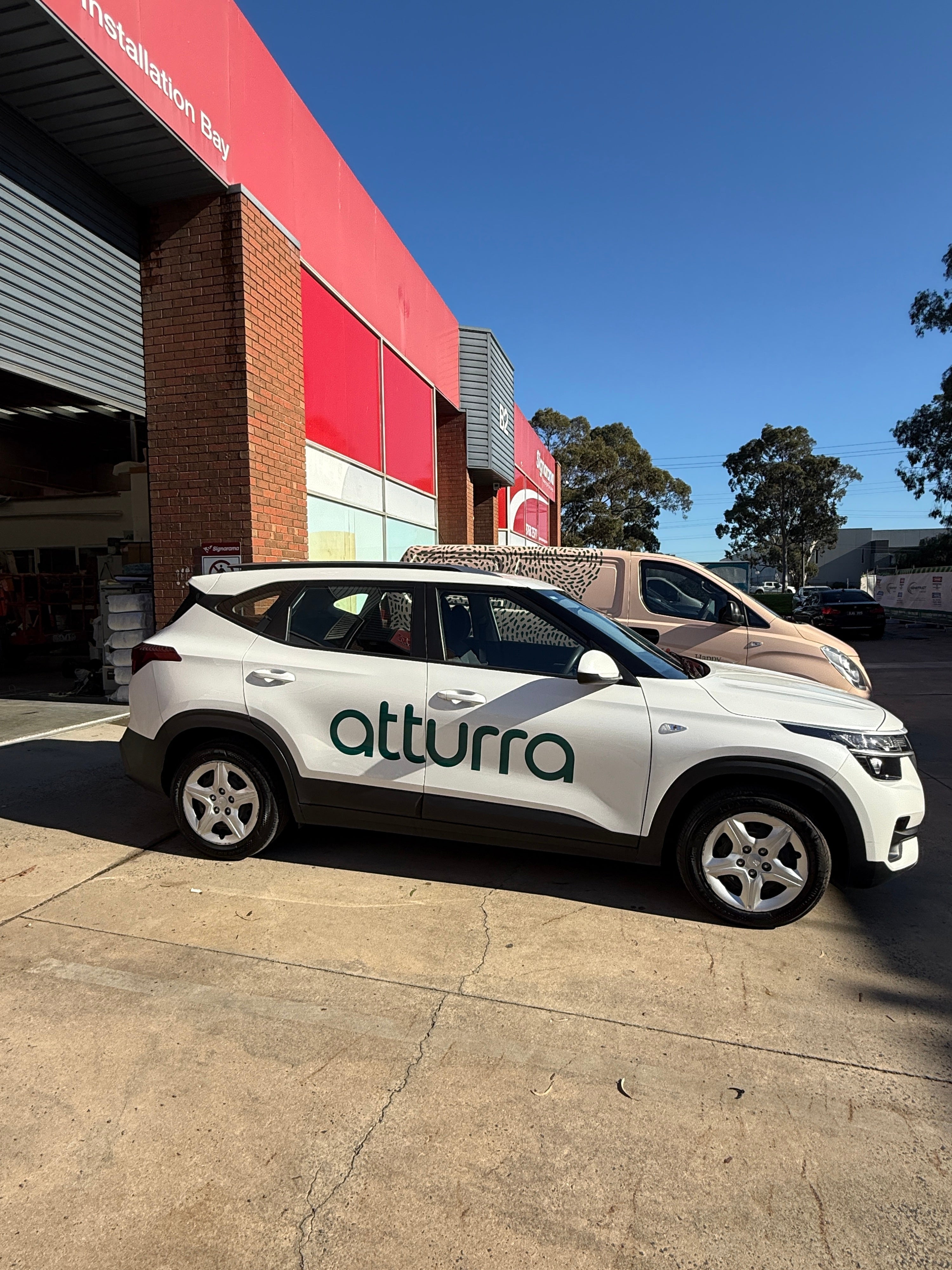 Car Graphics for Attura in Melbourne