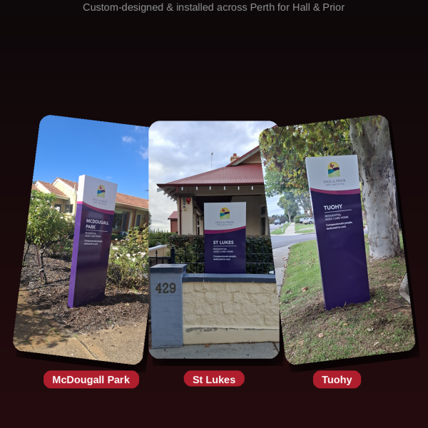 From Design to Install: Totem Pylon Signage for Hall & Prior