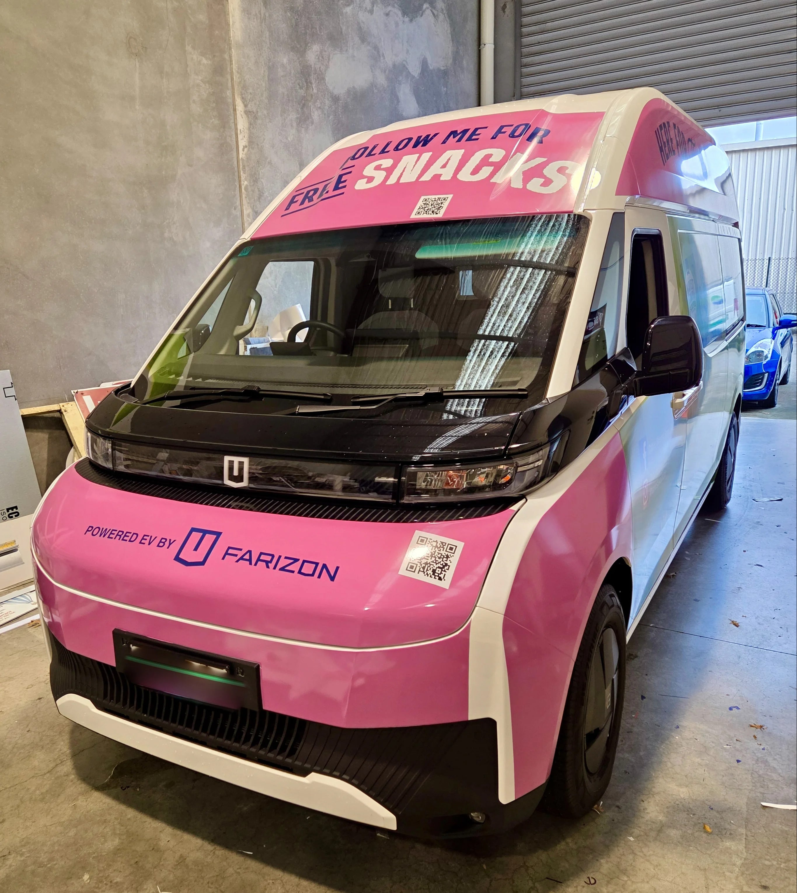 Van Wrap & Standees - Endure Collective - Richmond VIC.