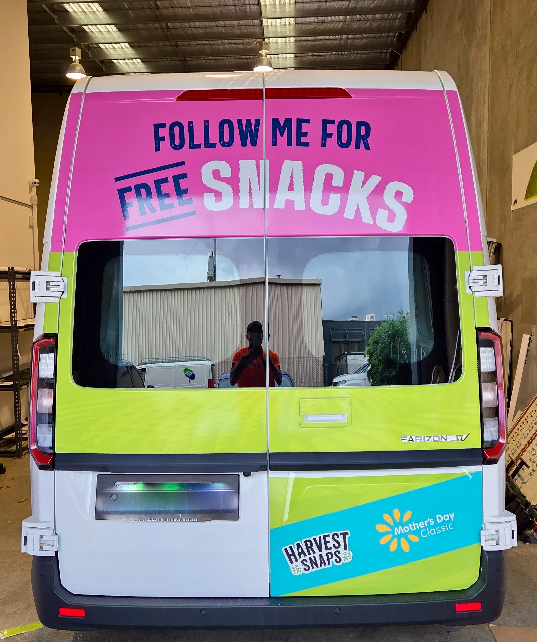 Van Wrap & Standees - Endure Collective - Richmond VIC.