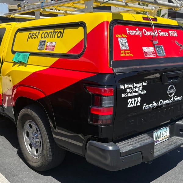 Truly Nolen Vehicle Wrap