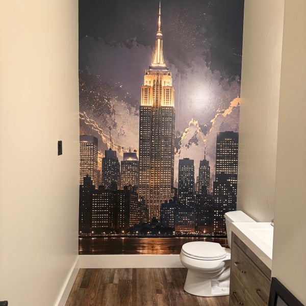Wall Mural_Restroom_Boerne Texas