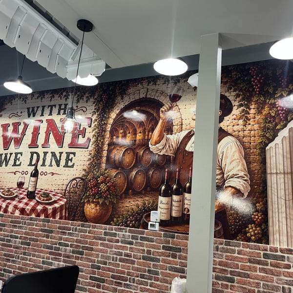 With Win we Dine_28 Songs_Wall Mural