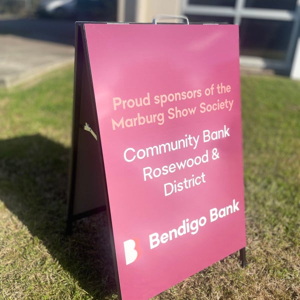 Bendigo Bank A frame