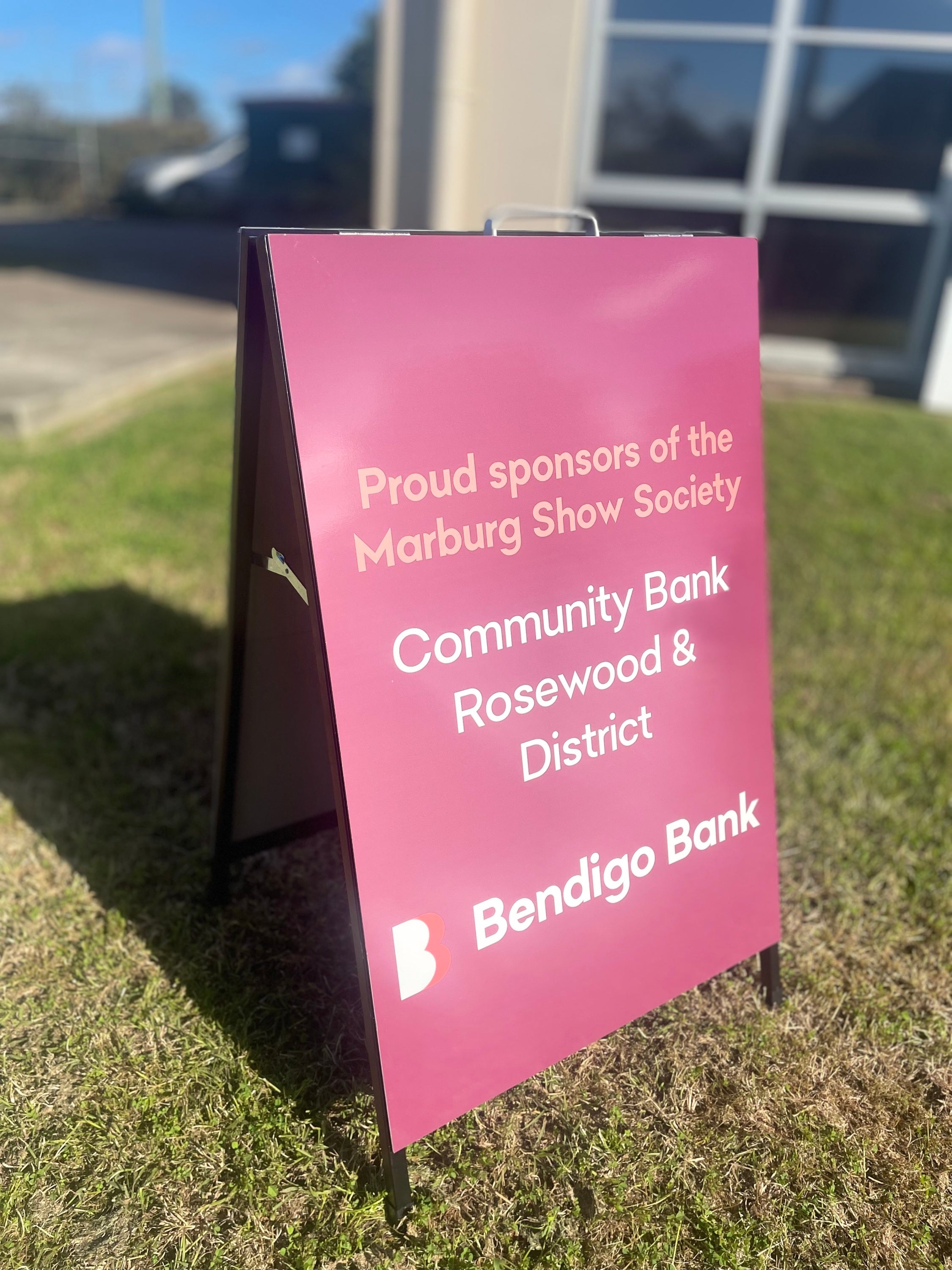 Bendigo Bank A frame