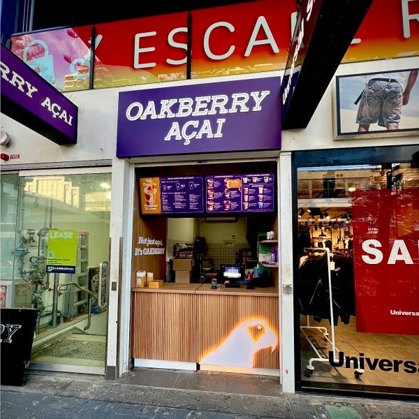  Regional in location only - National Capabilities in execution.   Oakberry Acai Surfers Paradise