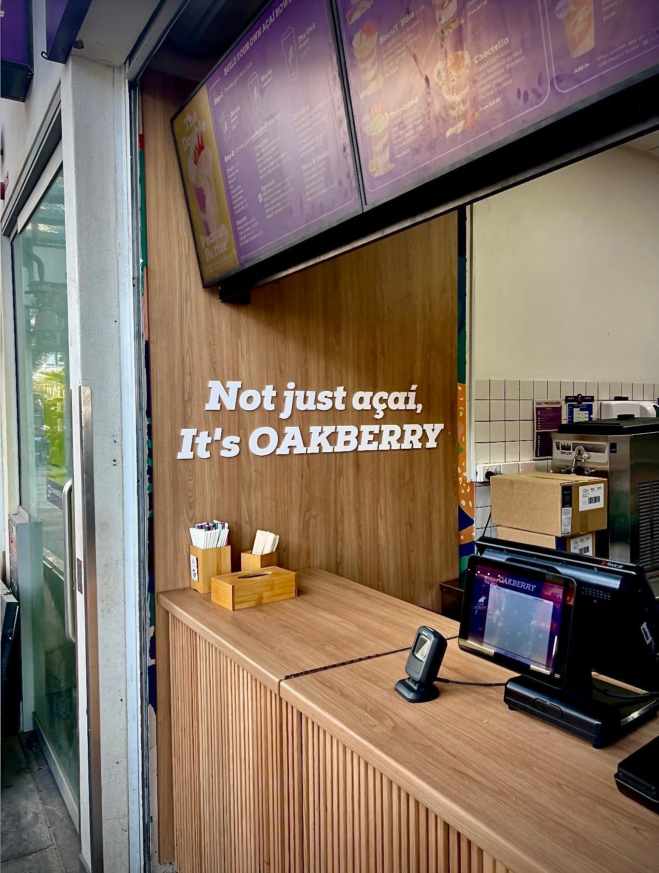  Regional in location only - National Capabilities in execution.   Oakberry Acai Surfers Paradise