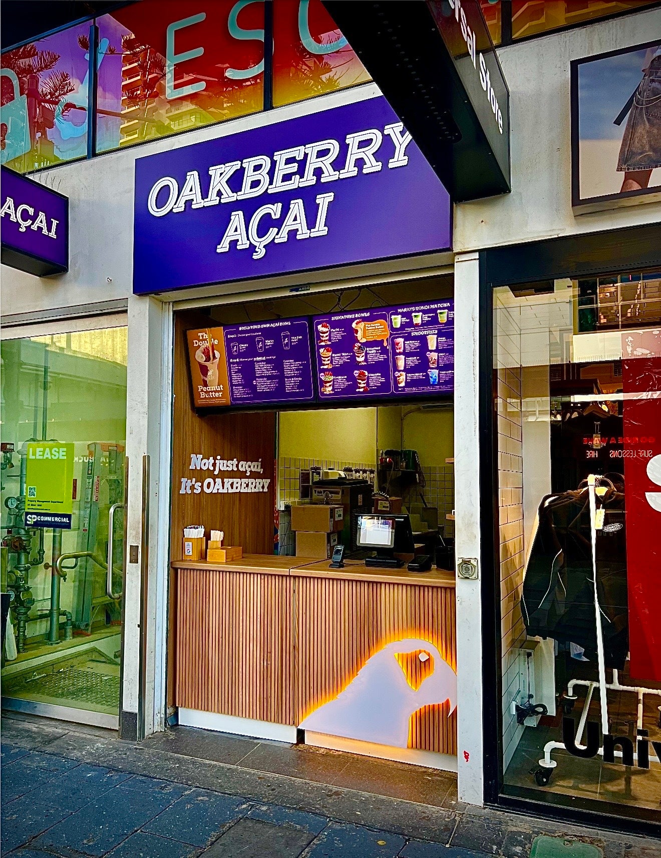  Regional in location only - National Capabilities in execution.   Oakberry Acai Surfers Paradise