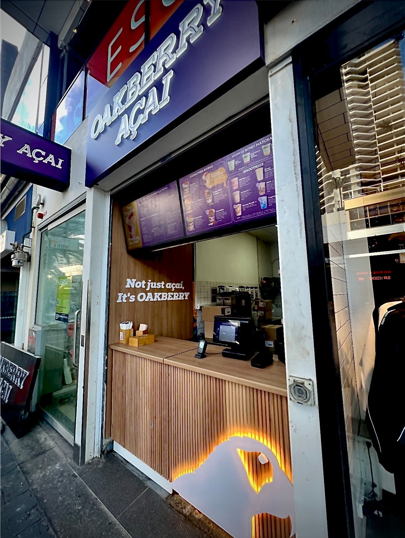  Regional in location only - National Capabilities in execution.   Oakberry Acai Surfers Paradise