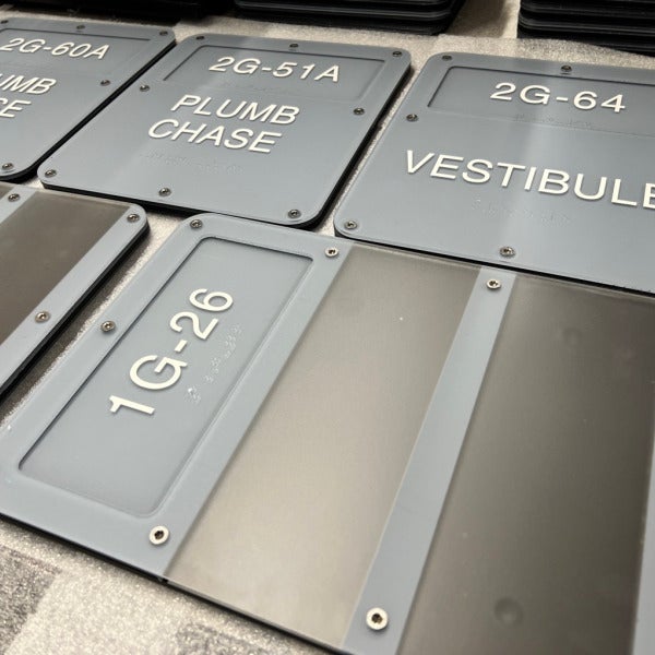 Tamper-Proof ADA Braille Signage for Hospitals and Sensitive Healthcare Environments - Signarama, Redmond, WA