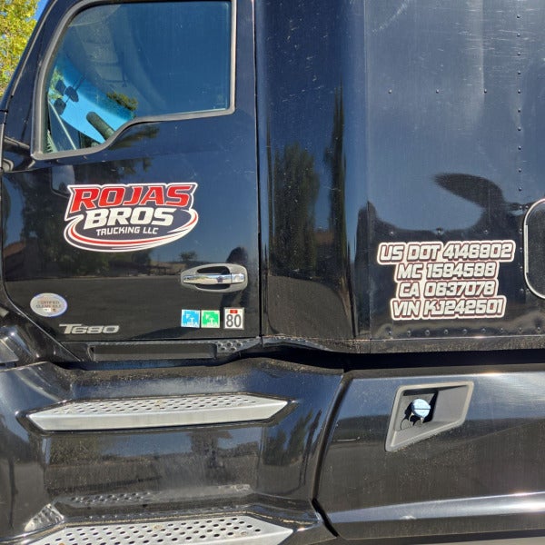On the Road Branding for Rojas Bros Trucking LLC | Signarama Temecula