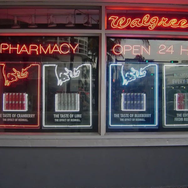 wallgreens neon signs