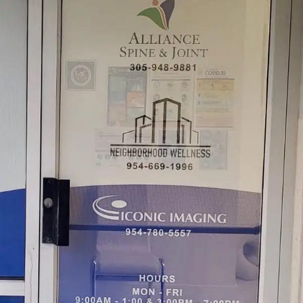 alliance spine and joint window mesh door