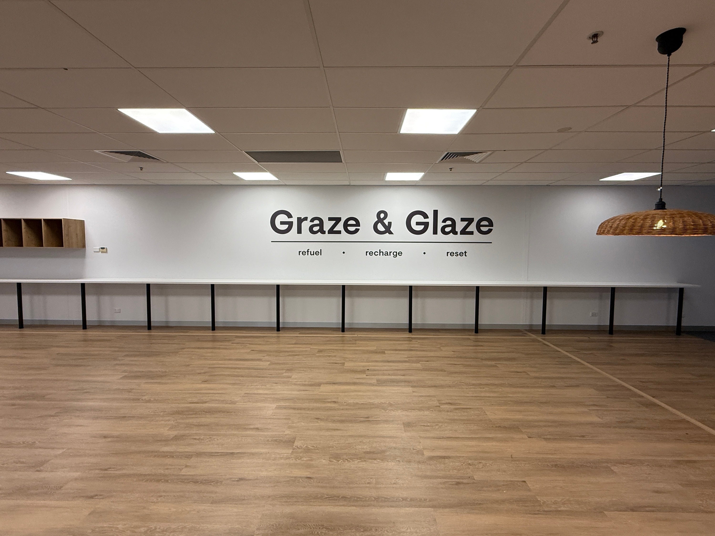 Wall Graphics for A&L Windows Lunch Room in Melbourne
