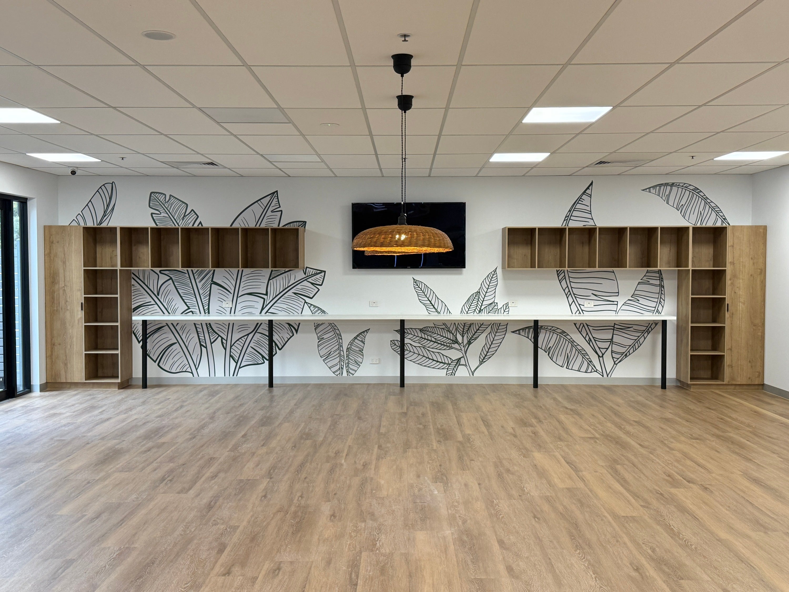 Wall Graphics for A&L Windows Lunch Room in Melbourne