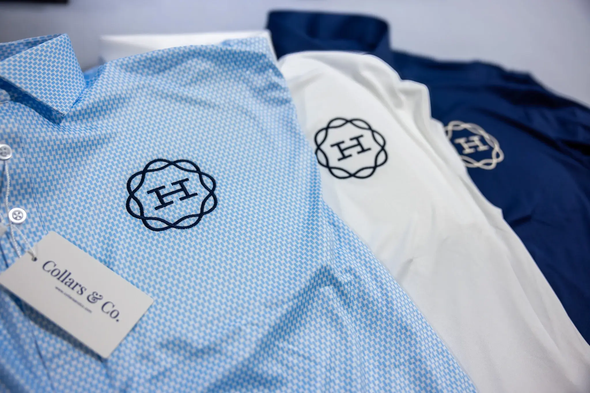 Custom Embroidered Collars & Co. Dress Shirts