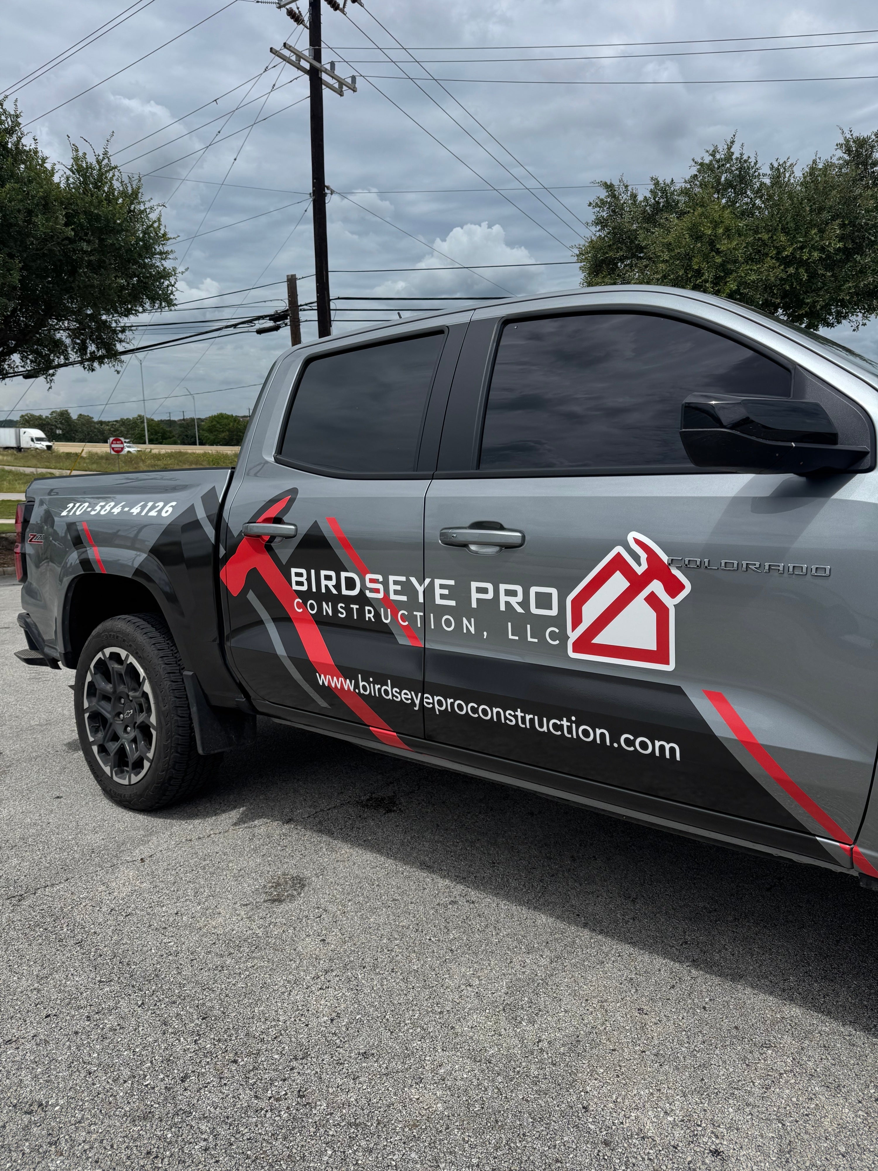 Birdseye Pro Construction Hits the Road with New Custom Truck Graphics