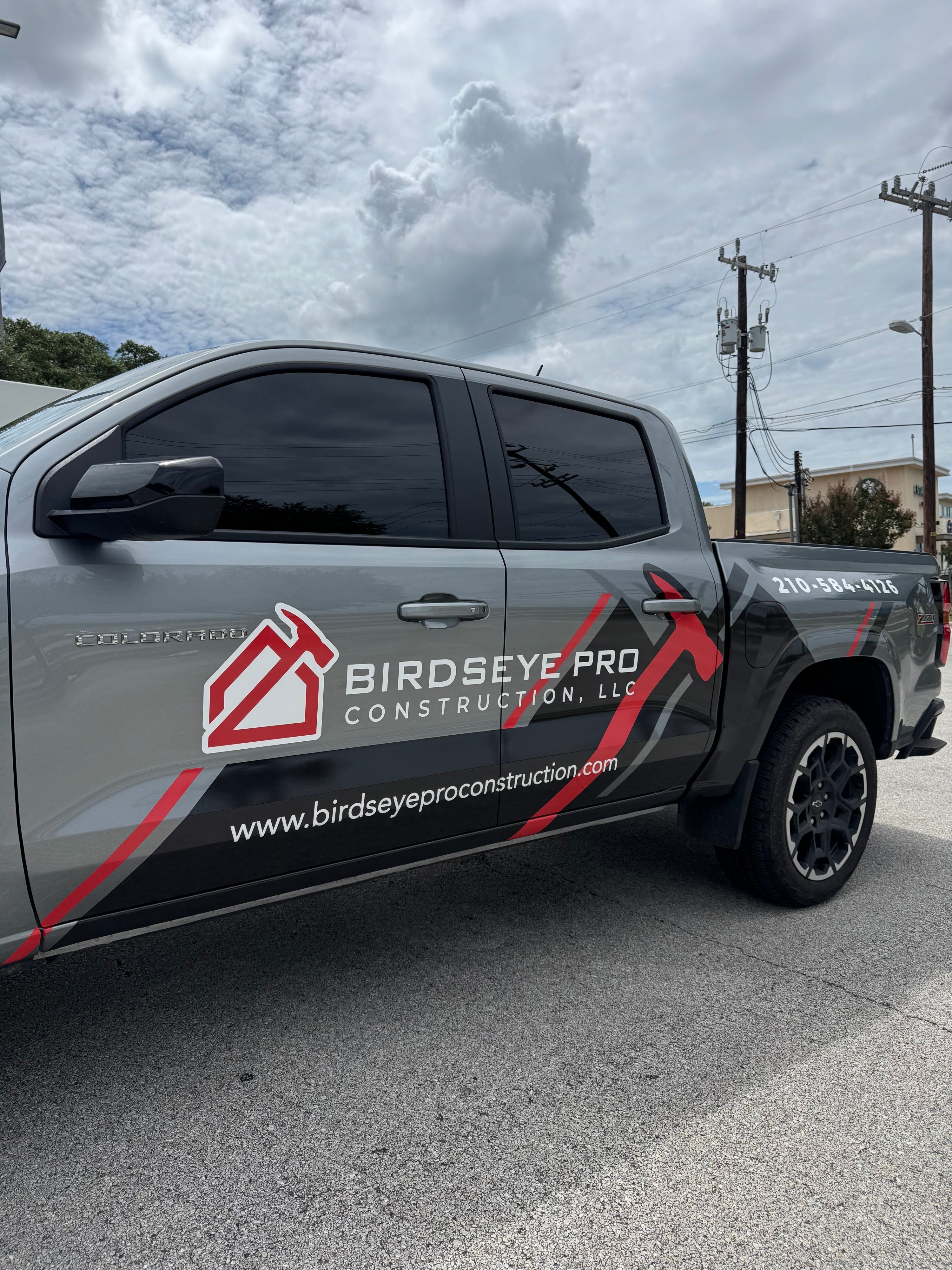 Birdseye Pro Construction Hits the Road with New Custom Truck Graphics