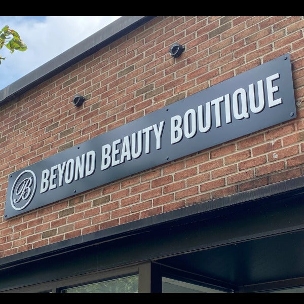 Custom Dimensional Letters for Beyond Beauty Boutique in Eastchester, NY