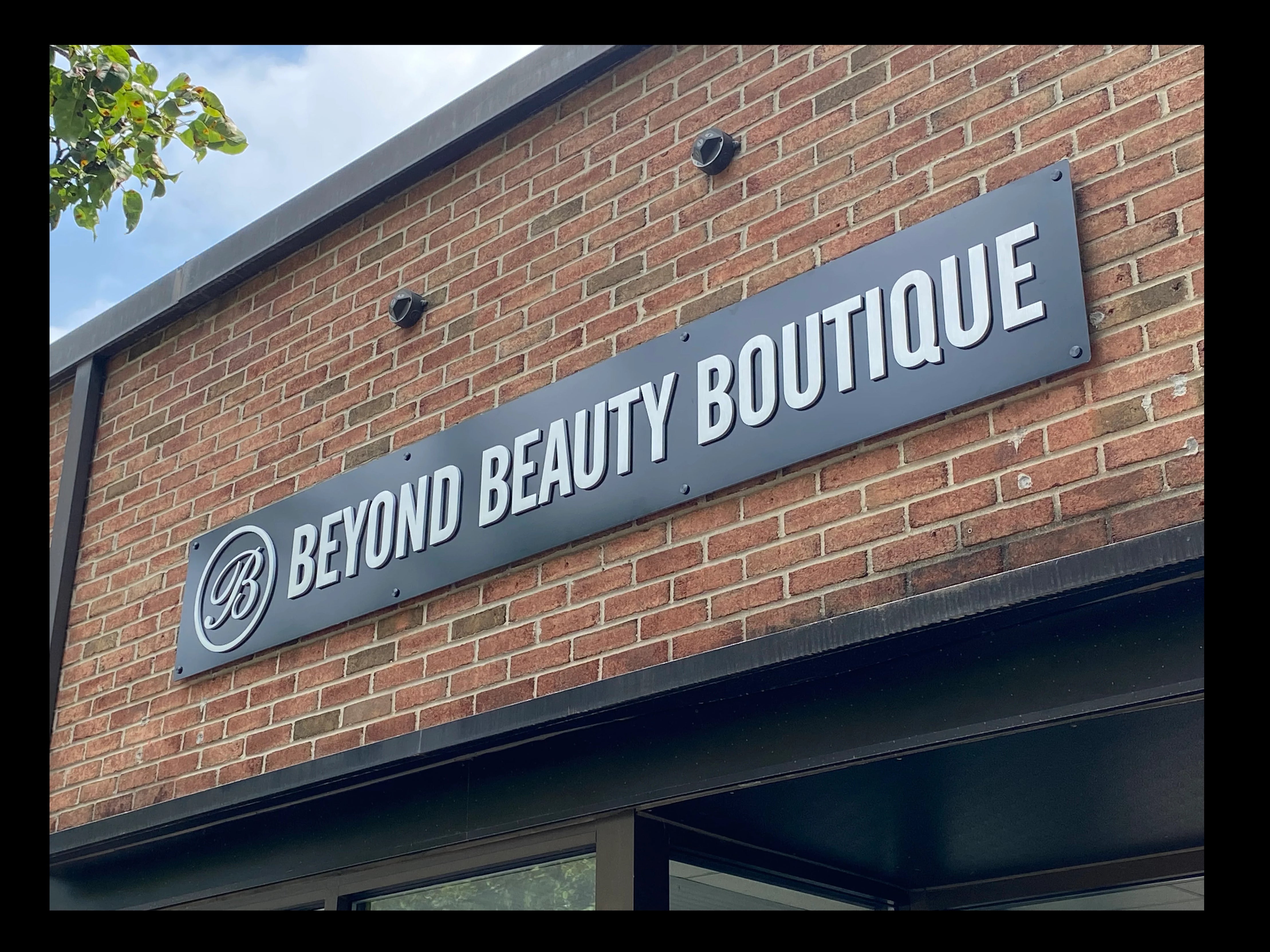 Custom Dimensional Letters for Beyond Beauty Boutique in Eastchester, NY