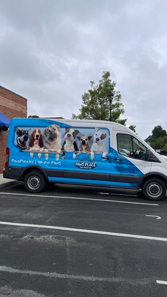 Paws Place Dog Rescue Vehicle Wrap