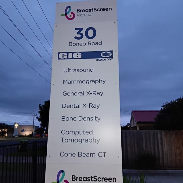 Medical Clinic Signage in Rosebud
