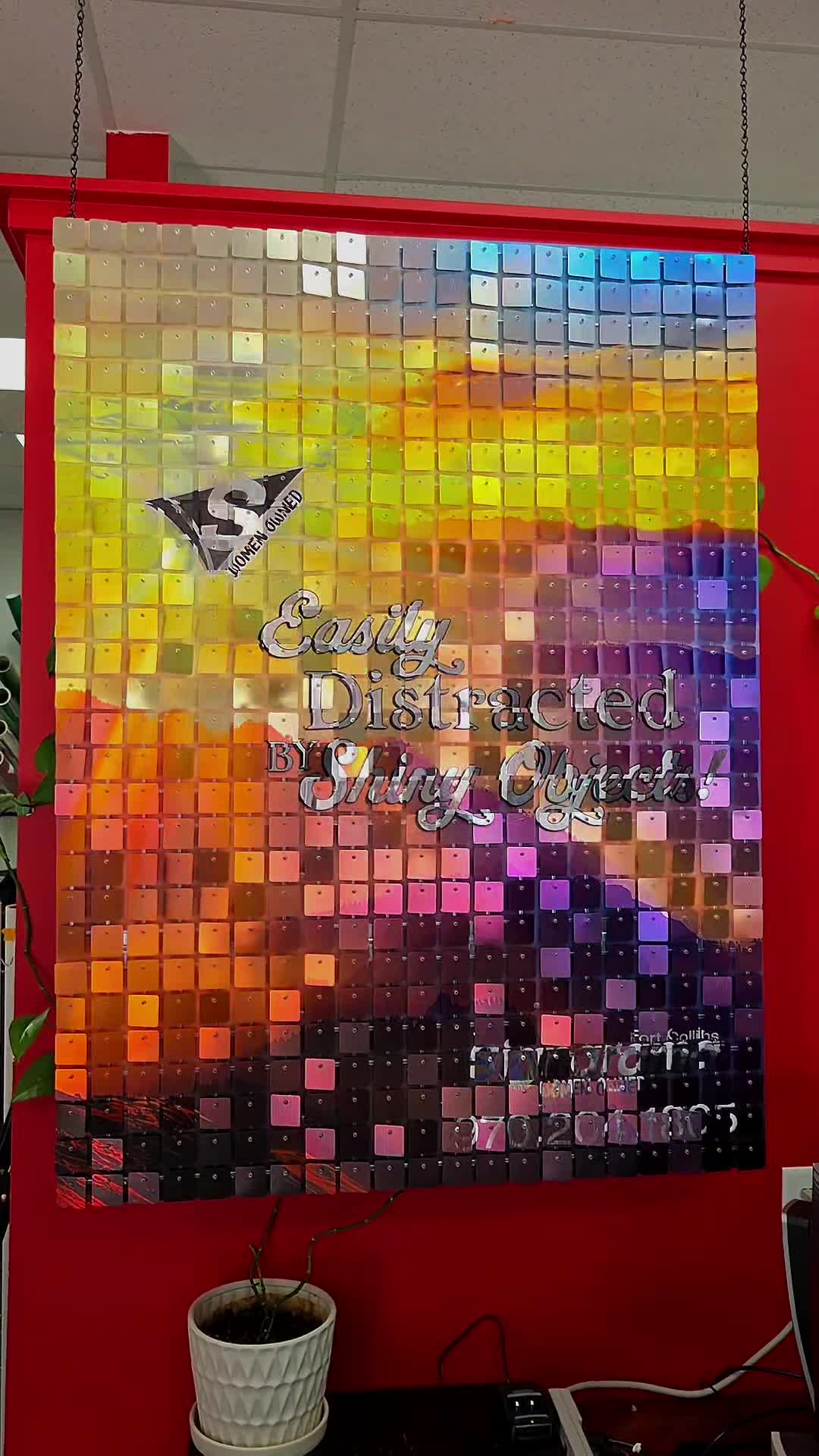 Introducing SolaRay Sequin Panels: Signage That Refuses to Be Ignored