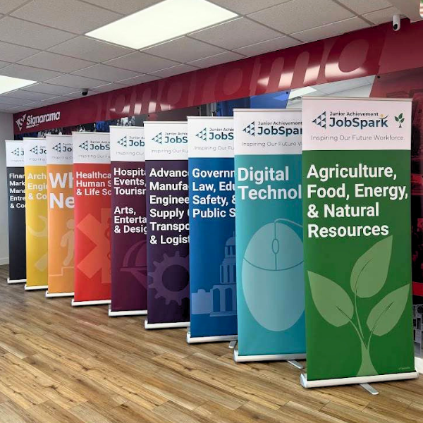 Junior Achievement of Southwestern Indiana - Retractable Banners
