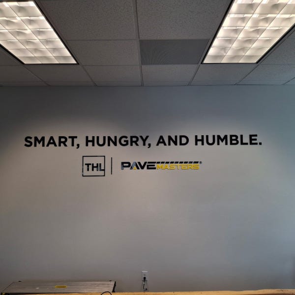 Eagle Paving Conference Room Signage