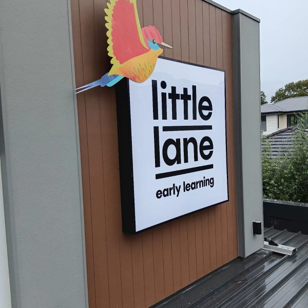 Childcare signage in Kilsyth