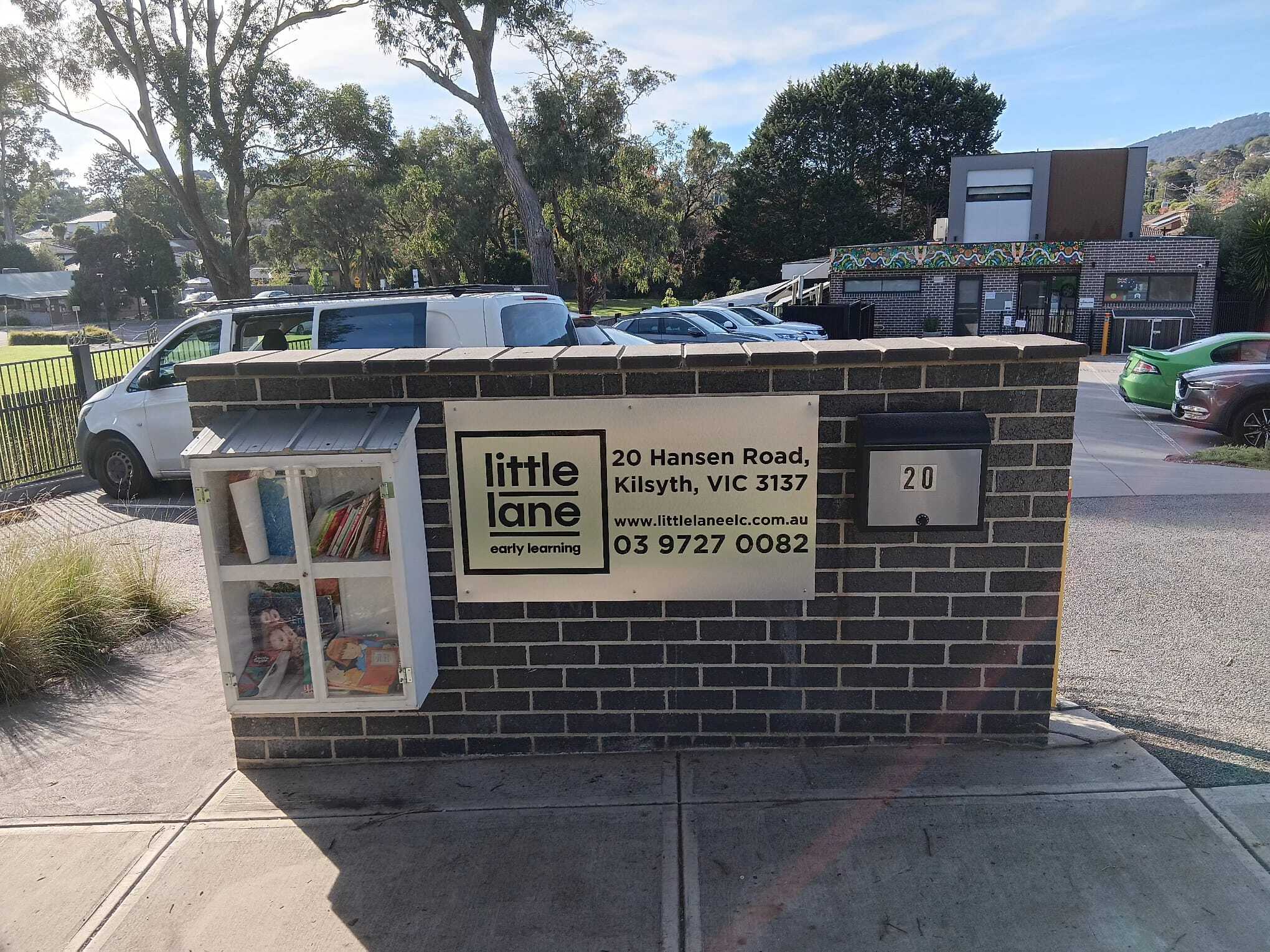 Childcare signage in Kilsyth
