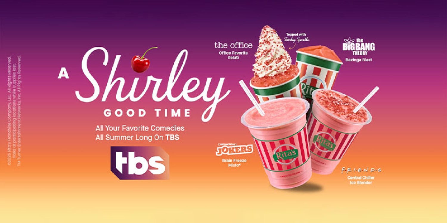 Rita's Turned TV's Favorite Comfort Comedies Into Frozen Desserts and Somehow It Works