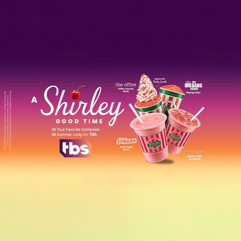 Rita's Turned TV's Favorite Comfort Comedies Into Frozen Desserts and Somehow It Works