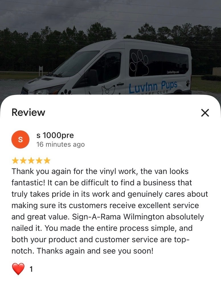 LuvinPup Vehicle Decal