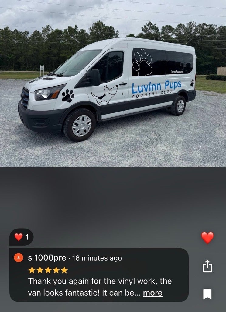 LuvinPup Vehicle Decal