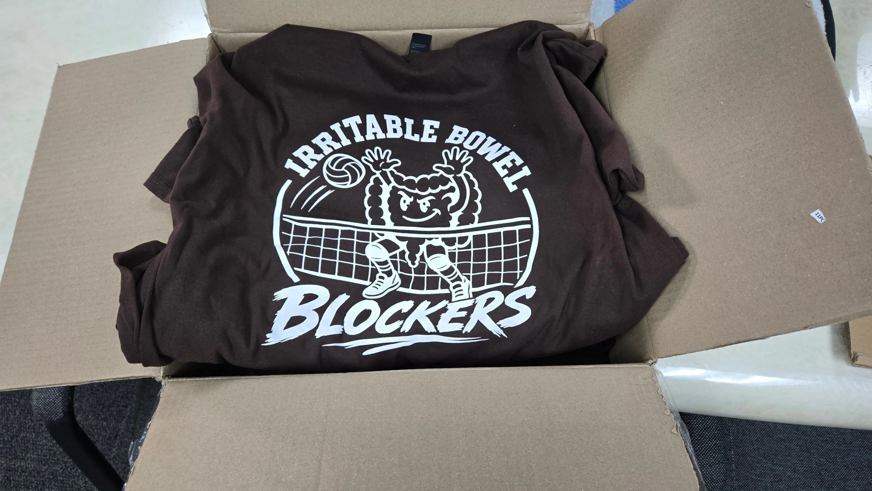 Team Shirts for the Irritable Bowel Blockers