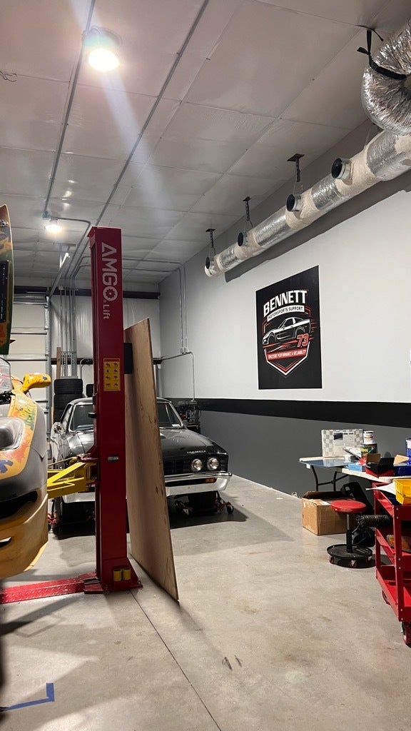 Bennet Motorsports Support Wall Graphics